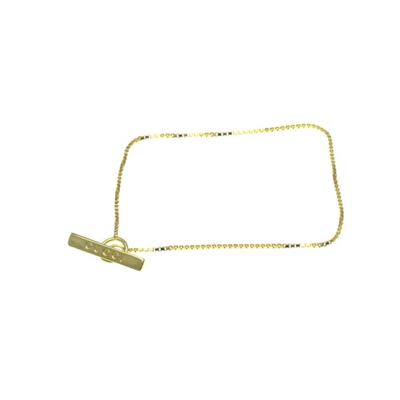 Gucci Lariat Bracelet Yellow Gold (18K) No Stone Charm Bracelet Gold - Picture 1 of 9